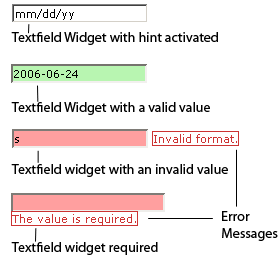 Text Field structure