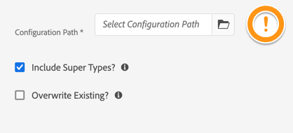 Policy Configuration Target