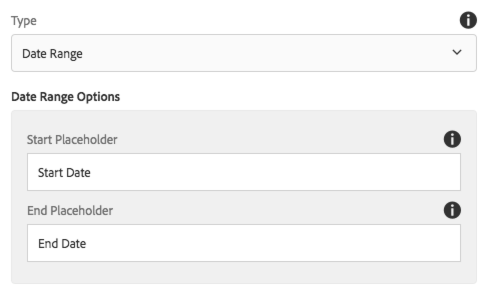 Date Range dialog