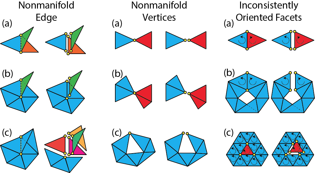 Nonmanifold cases